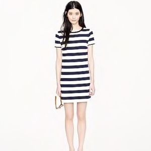 NEW J.Crew Rugby Stripe Dress Aline Knit